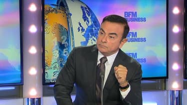 Carlos Ghosn, patron de Renault-Nissan, sera l'invité en direct à 7h15 de Good Morning Business vendredi 30 septembre .