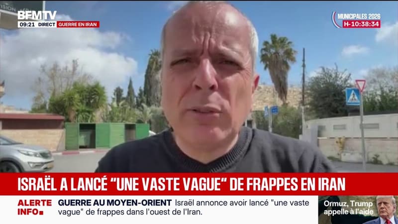 Israël annonce avoir lancé "une vaste vague" de frappes dans l'ouest de l'Iran