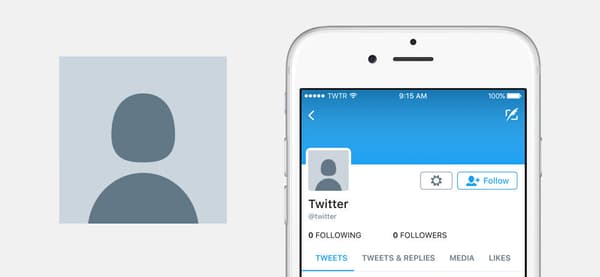 Twitter dévoile sa nouvelle photo de profil par défaut
