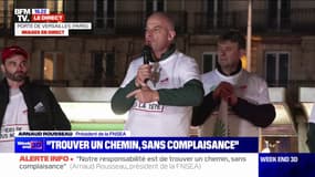 Arnaud Rousseau (président de la FNSEA): "Il faut que le président de la République entende ce que les paysans de France ont à lui dire"