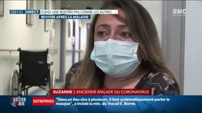 Covid-19: Suzanne, 48 ans, hospitalisée en avril a passé 4 mois à l'hôpital