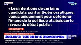 Législatives: Idir Boumertit, candidat Nupes dans la 14e circonscription du Rhône, annule sa participation au débat, ce jeudi
