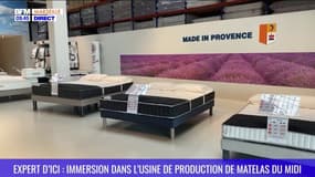 EXPERT D'ICI : immersion dans l'usine de production de matelas du midi