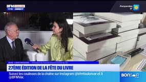 "Un moment de retrouvailles": Jean-Louis Masson ravi de l'engouement pour la fête du livre du Var