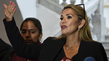 Jeanine Añez à La Paz en novembre 2019.