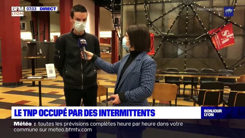 Villeurbanne: le TNP occupé par des intermittents
