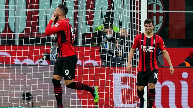 Olivier Giroud (AC Milan), le 6 janvier 2022