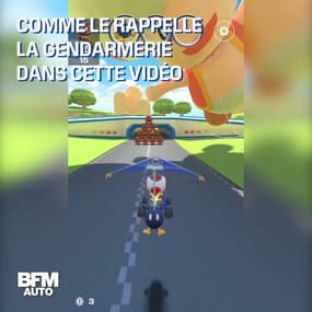 La Gendarmerie profite de la sortie de Mario Kart pour faire de la prévention