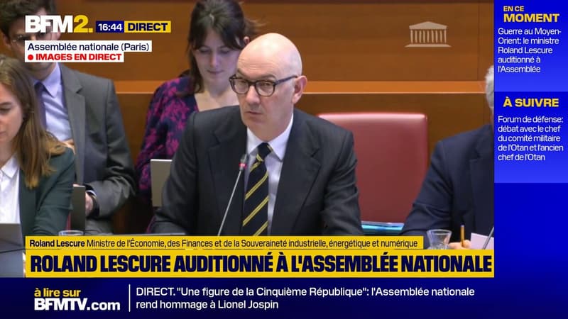 Guerre au Moyen-Orient: "Nous faisons face à un choc énergétique d'ampleur", dit le ministre de l'Économie Roland Lescure