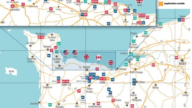 Les sites du tourisme de Mémoire en Normandie Les sites du tourisme de Mémoire en Normandie