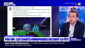 PSG-OM: le match perturbé par des chants homophobes