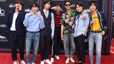 Le groupe BTS en mai 2018