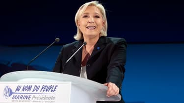 Marine Le Pen estime qu'il est possible d'économiser 25 milliards d'euros en réduisant de trois points le taux de chômage