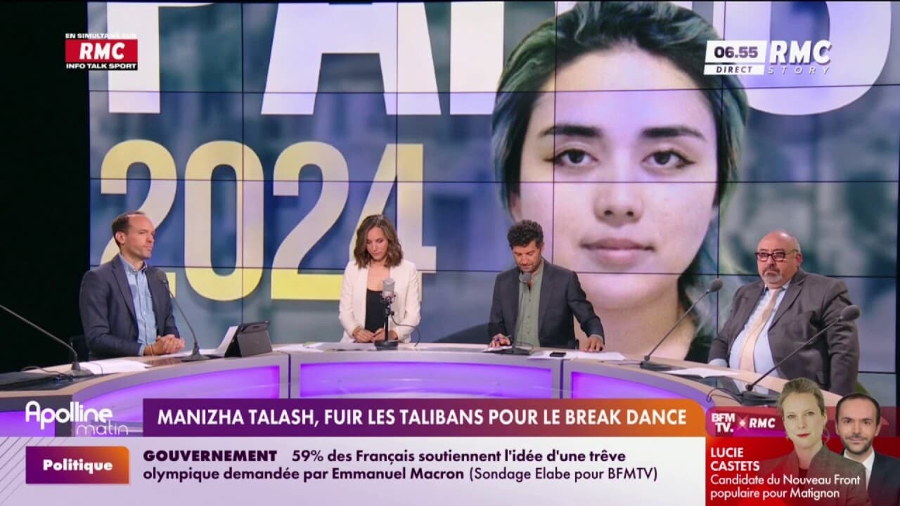 JO 2024 : Manizha Talash, fuir les talibans pour le breakdance