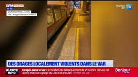 Var: des orages localement violents dans le département