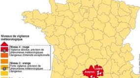 L'AVEYRON ET LA LOZÈRE MAINTENUS EN ALERTE ROUGE