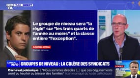 Éducation nationale: "Le Premier ministre doit rester à sa place de Premier ministre" déclare Gilles Langlois, secrétaire national du syndicat enseignant SE-Unsa