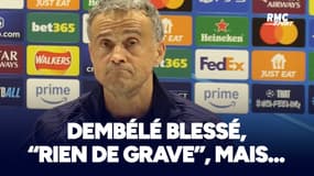 Arsenal 0-1 PSG : "Un doute pour Dembélé au retour" annonce Luis Enrique