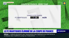 Coupe de France: le FC Martigues éliminé de la compétition