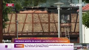 Incendie mortel en Alsace: la piste d'un feu couvant