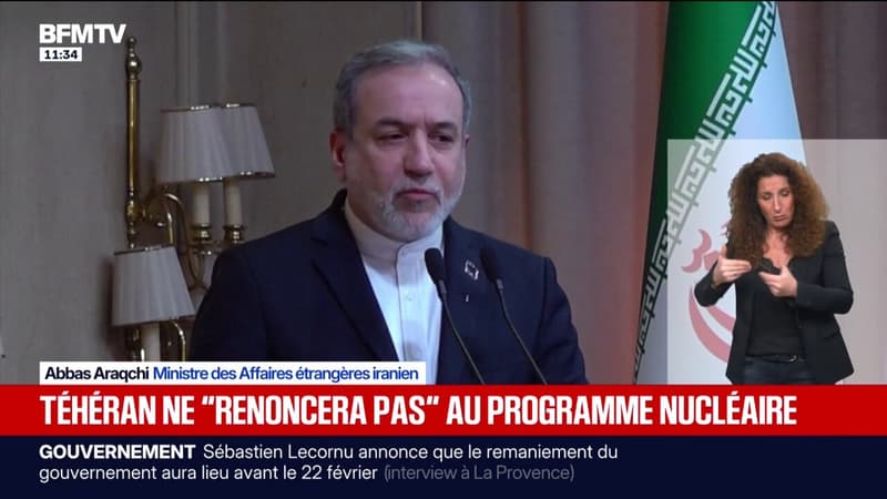 Nucléaire: l'Iran ne renoncera pas à l'enrichissement même en cas de "guerre"