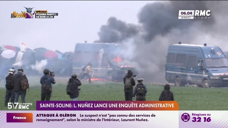 Sainte-Soline : Laurent Nuñez lance une enquête administrative