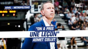 ASVEL 86-59 Metropolitans : "On a pris une leçon" admet Collet