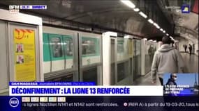 Métro parisien: la ligne 13 renforcée pour assurer la distanciation sociale entre les usagers