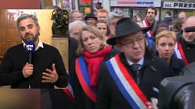 Mélenchon hué à la marche blanche: "C’est intolérable", estime le député Alexis Corbière (FI)
