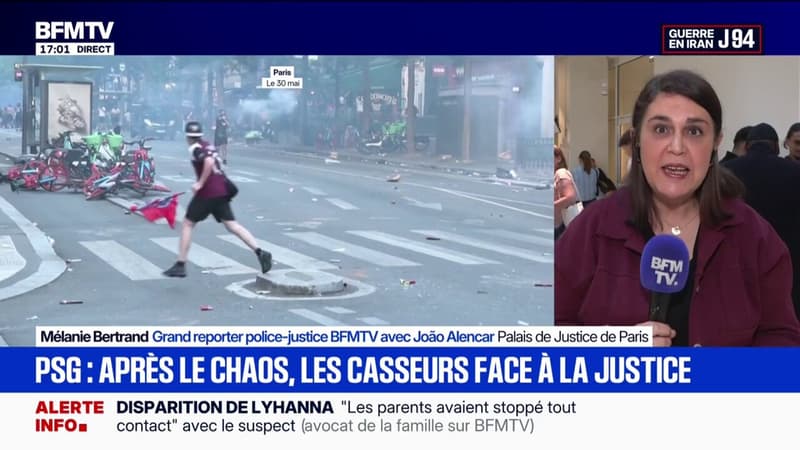 Violences après la victoire du PSG: 13 suspects sont passés en comparutions immédiates