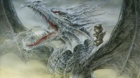 La couverture de Dragon de glace de George R.R. Martin 