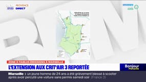 Marseille: l'extension de la ZFE aux véhicules Crit'Air 3 reportée