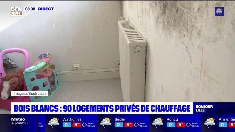 Lille: 90 logements privés de chauffage depuis fin octobre 