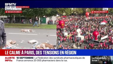 18 septembre: des drones utilisés pour surveiller la mobilisation