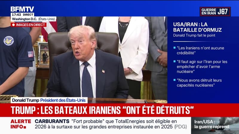 "Grâce à moi, la Chine ne nous a pas défiés", affirme Donald Trump