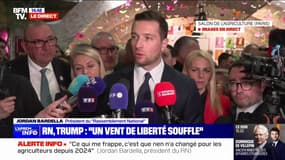 Pour Jordan Bardella, Donald Trump "incarne" "un vent de liberté qui souffle sur toutes les démocraties occidentales"