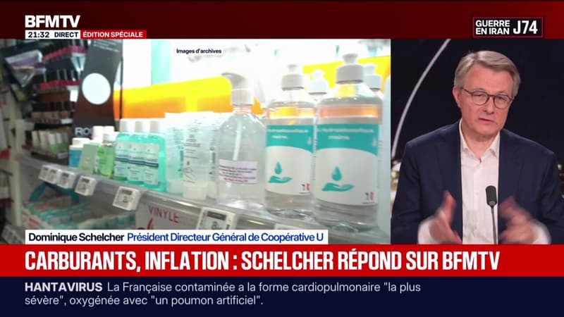 Hantavirus: On a pas fait de commande de masques pour l'instant, répond Dominique Schelcher, PDG de Coopérative U