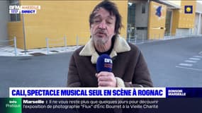 Le chanteur Cali en spectacle musical à Rognac