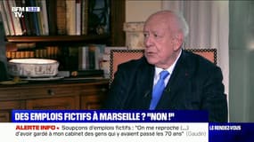 Jean-Claude Gaudin:  "Y avait-il des emplois fictifs [à la mairie de Marseille] ? Réponse: Non !"
