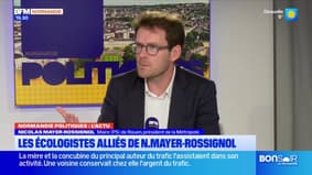 Nicolas Mayer-Rossignol, maire (PS) de Rouen, sur son union avec l'écologiste Jean-Michel Beregovoy