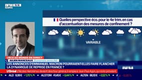Julien Manceaux (ING) : les annonces d'Emmanuel Macron pourraient-elles faire flancher la dynamique de reprise en France ? - 14/10