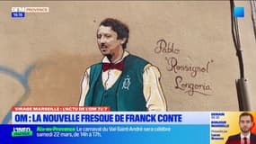 Marseille: Pablo "Rossignol" Longoria, la nouvelle fresque de Fanck Conte