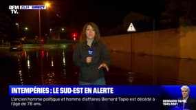 Intempéries: plusieurs quartiers de Nîmes inondés et une soixantaine de mises en sécurité par les pompiers