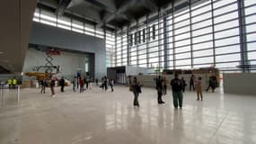 Le nouveau terminal 1 de l'aéroport Marseille Provence, qui va ouvrir le 19 juin 2024. 