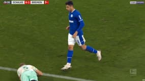 Ozan Kabak (à droite) et Niclas Füllkrug lors de Schalke-Werder Brême, le 26 septembre 2020