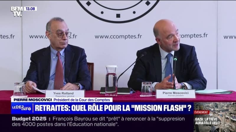 Retraites: en quoi va consister la mission flash de la Cour des comptes?