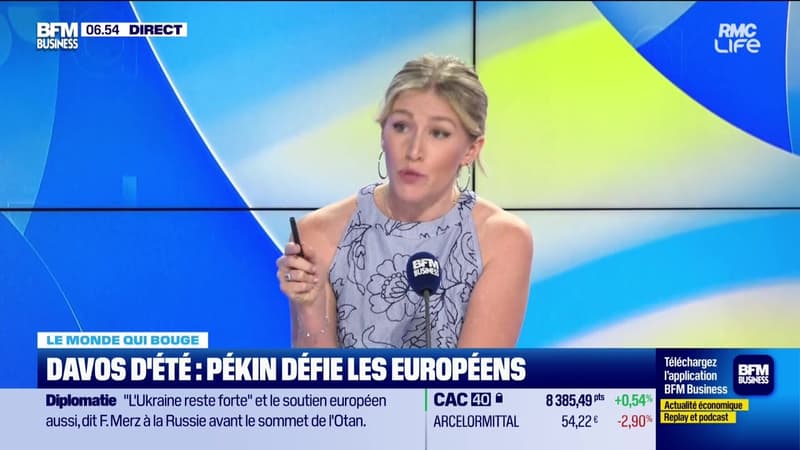 Annalisa Cappellini : Davos d'été, Pékin défie les Européens - 25/06