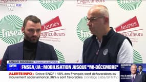 "Notre objectif n'est pas d'ennuyer les Français": FNSEA et JA se mobilisent jusque mi-décembre