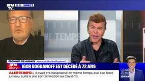 Mort d'Igor Bogdanoff: "La vie ne les séparait pas, la mort ne va pas les séparer", témoigne l'avocat de Grichka Bogdanoff