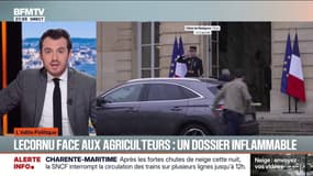 ÉDITO - Sébastien Lecornu face aux agriculteurs: "Les gouvernements, quels qu'ils soient, marchent toujours sur des œufs lorsqu'il s'agit des colères paysannes"